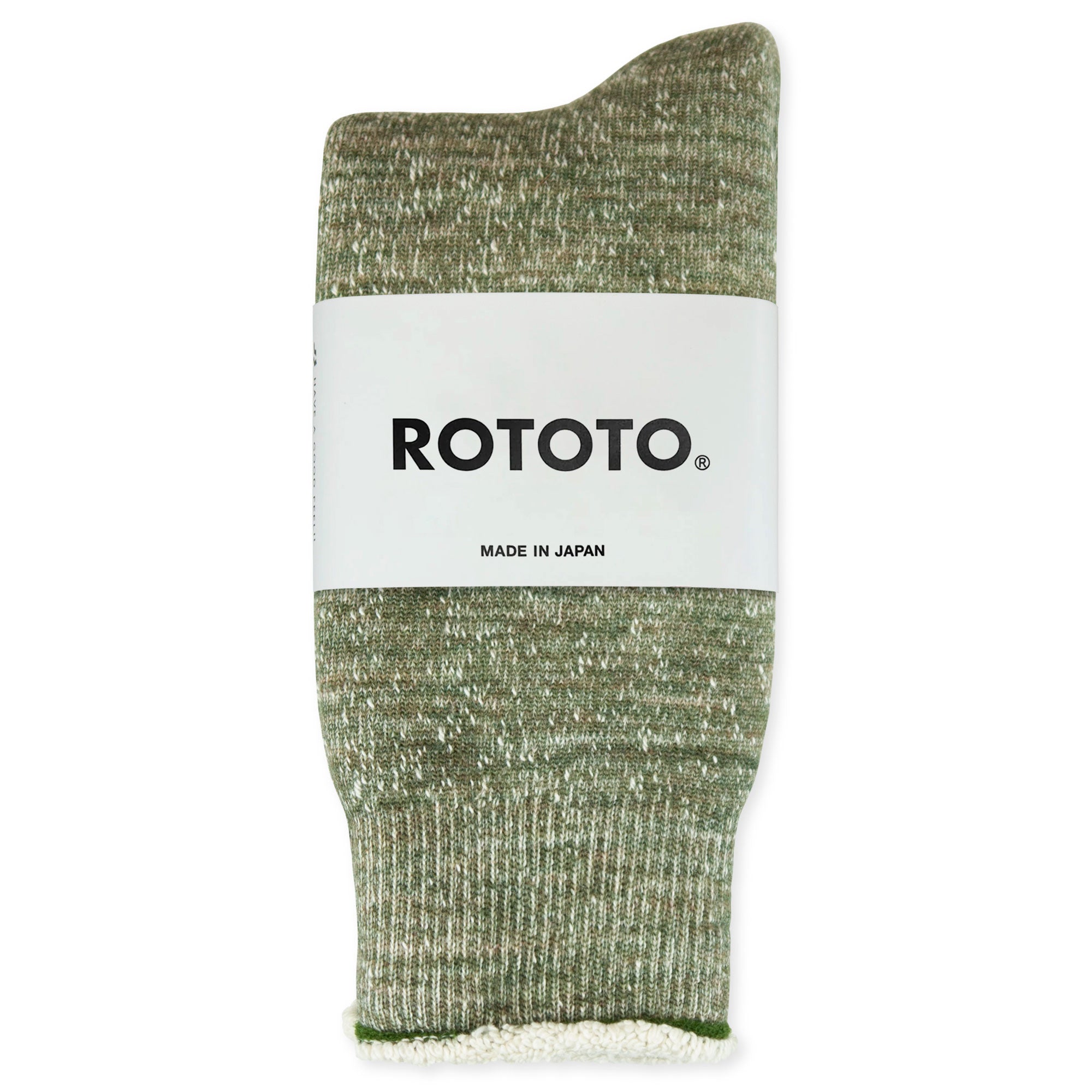 ROTOTO Double Face Merino Wool Crew Socks