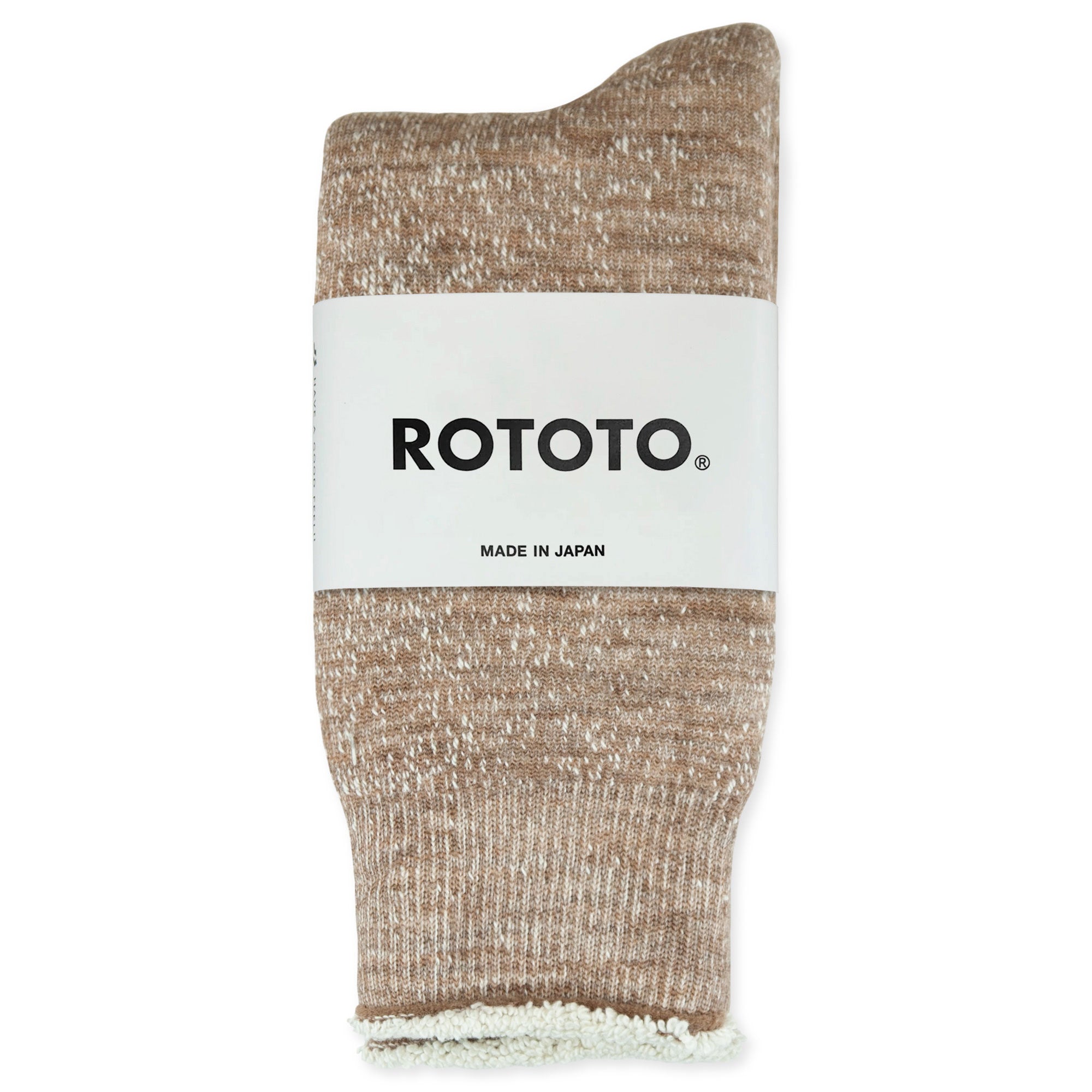 ROTOTO Double Face Merino Wool Crew Socks