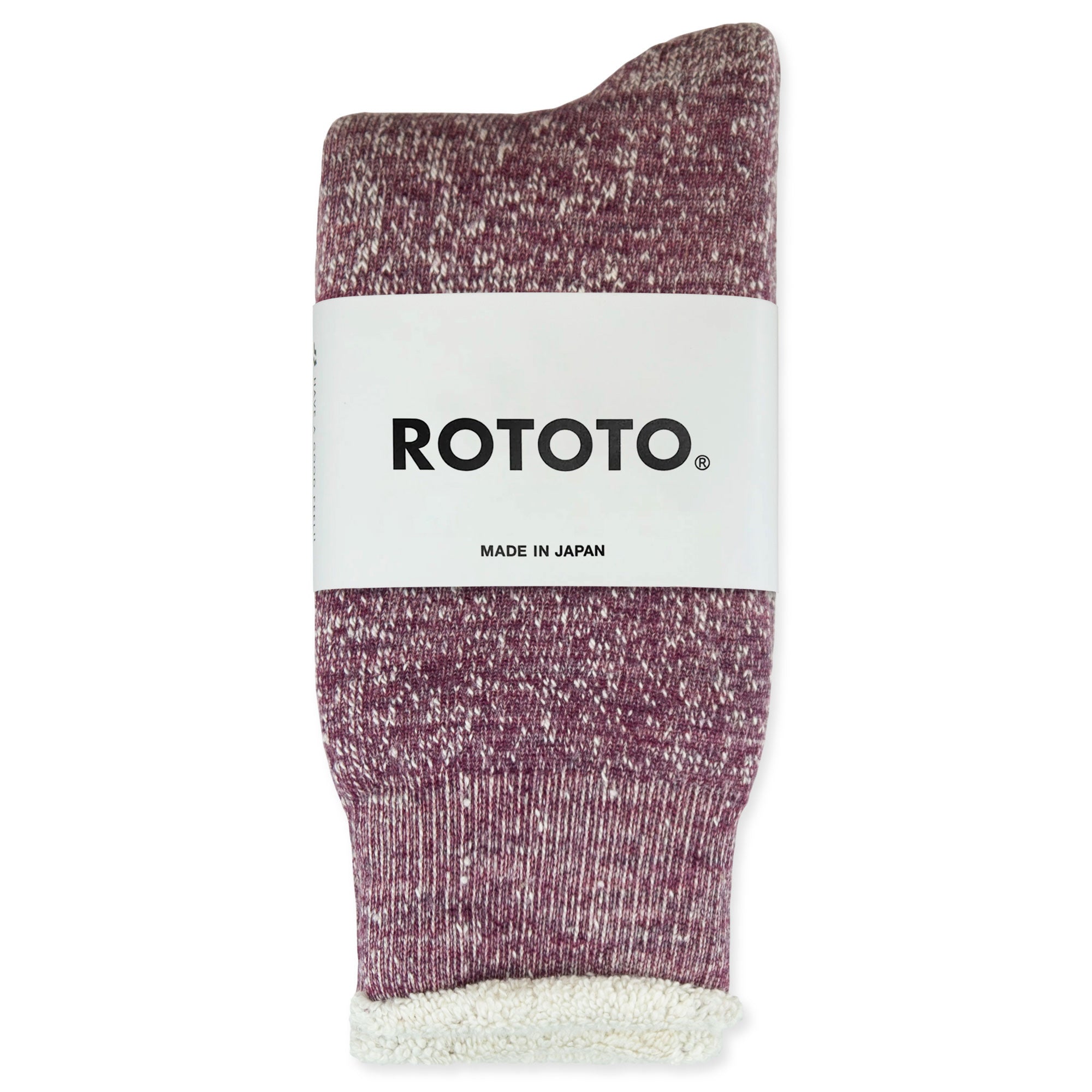 ROTOTO Double Face Merino Wool Crew Socks