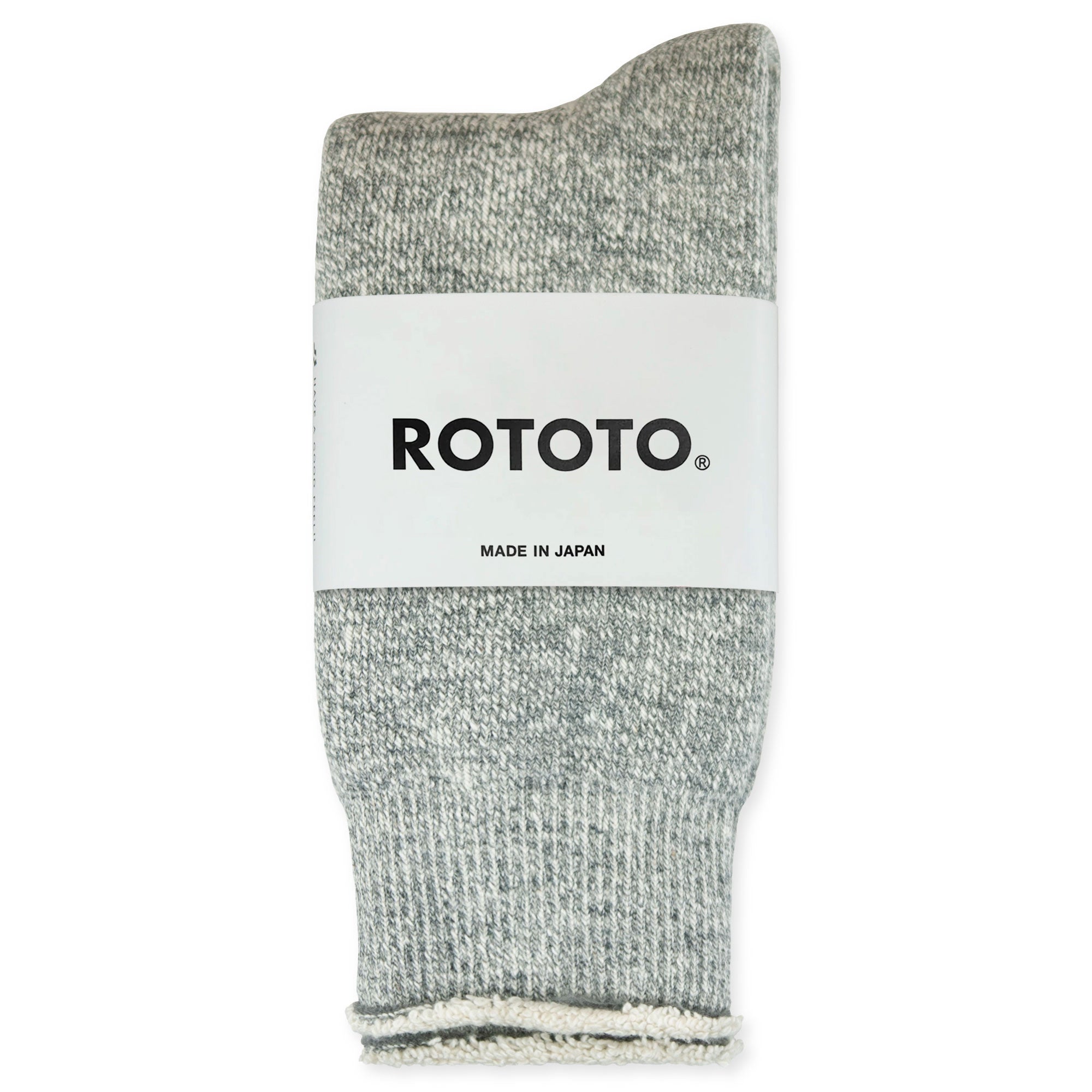 ROTOTO Double Face Merino Wool Crew Socks