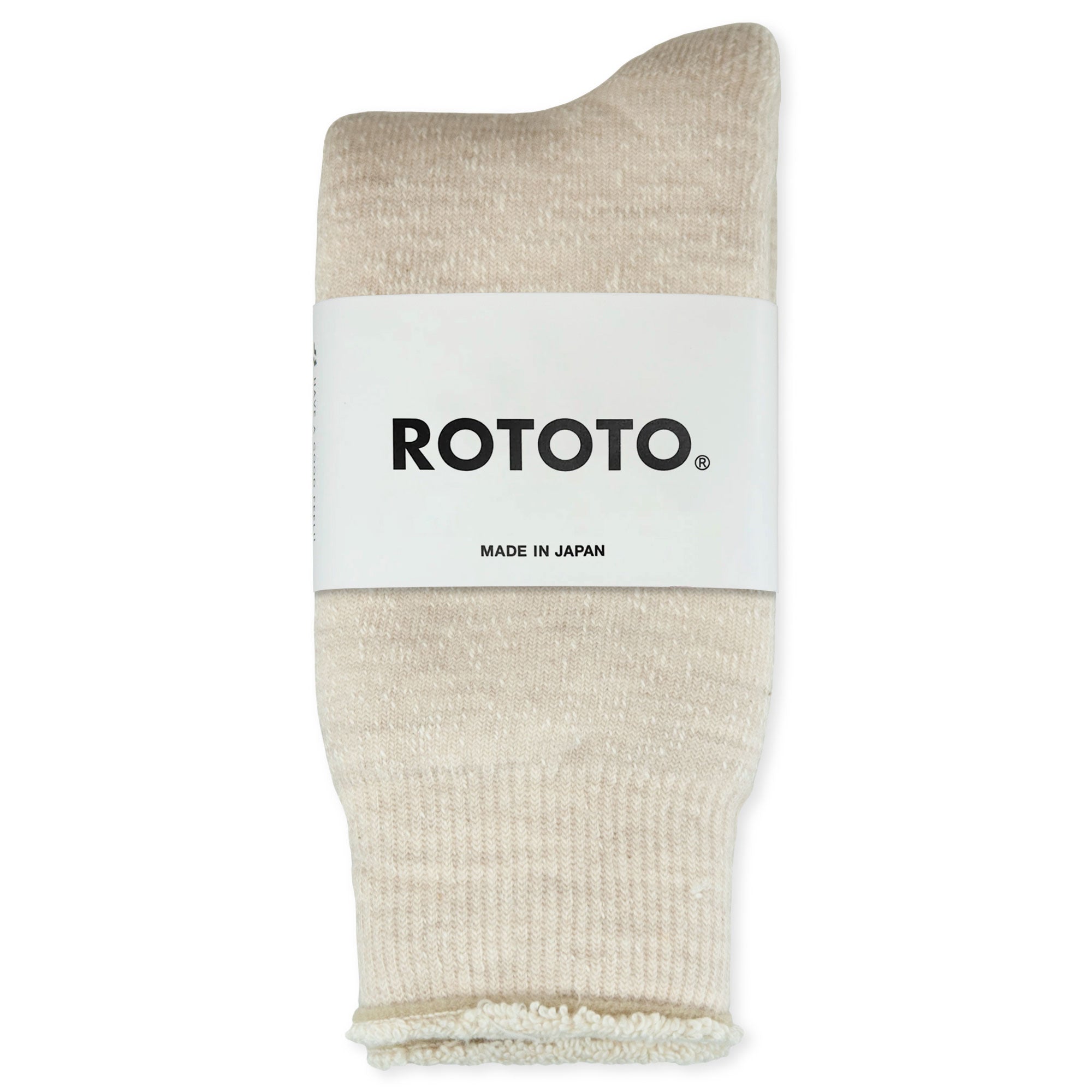 ROTOTO Double Face Merino Wool Crew Socks