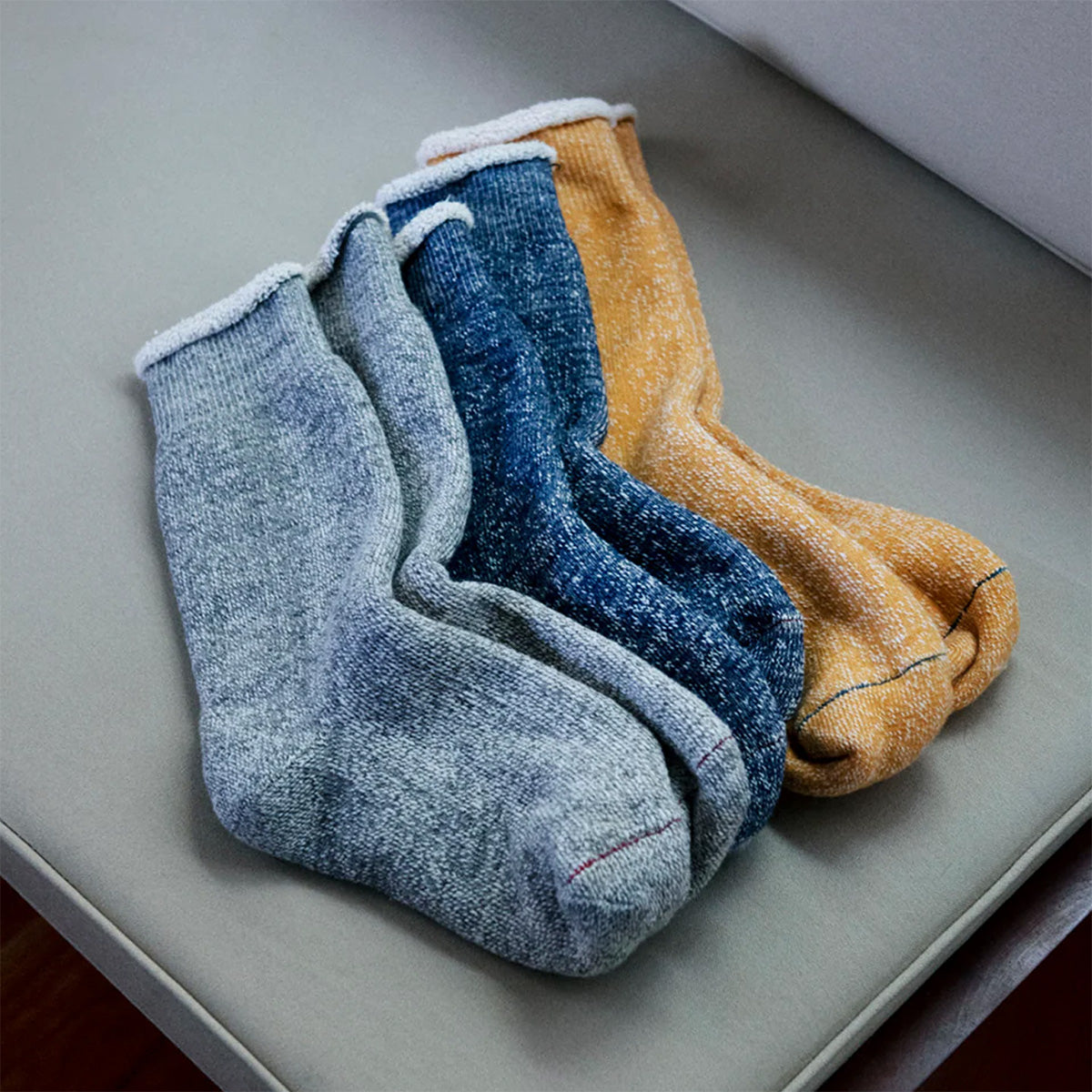 ROTOTO Double Face Merino Wool Crew Socks