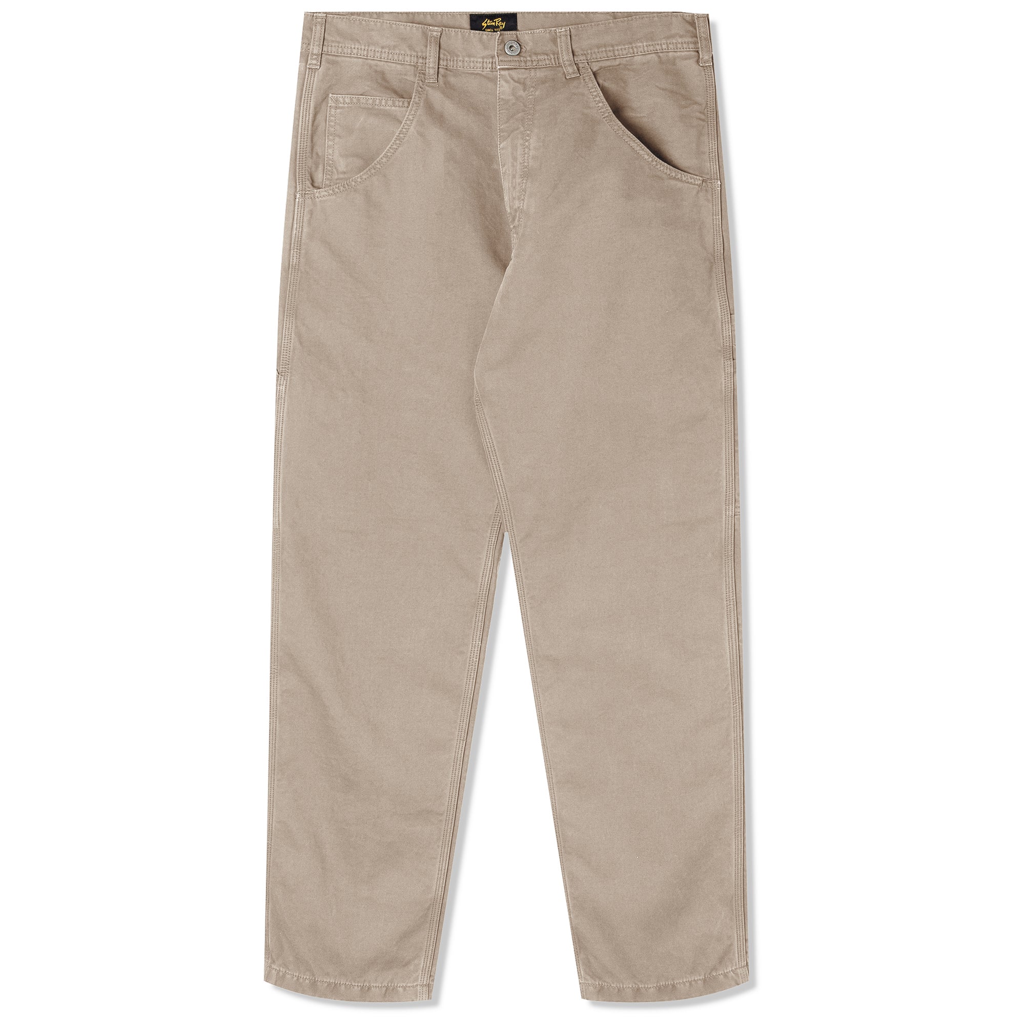 Front view of Stan Ray 80s Painter Pant for Men in Dusk Twill