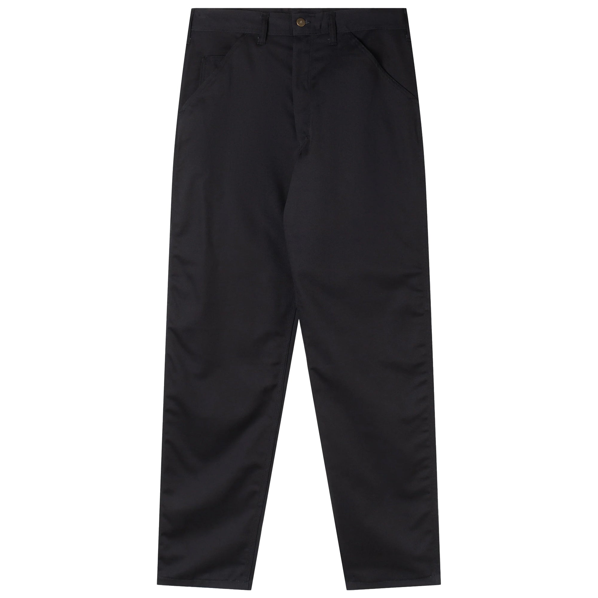 Front view of Stan Ray 'Made in USA' 80s Painter Pant for Men in Earl's Black Twill