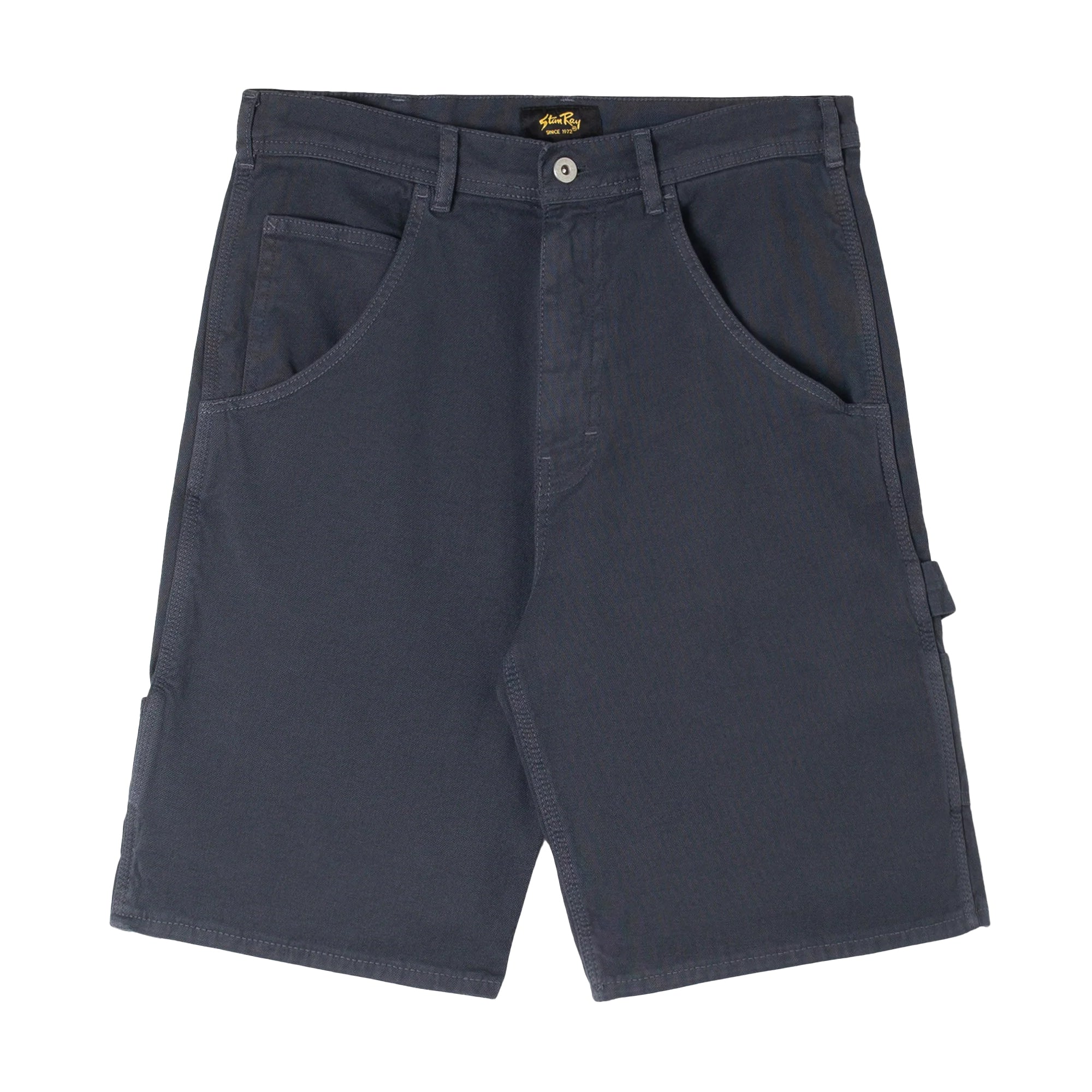 Front shot of Stan Ray Big Job Shorts for Men in Navy Duck