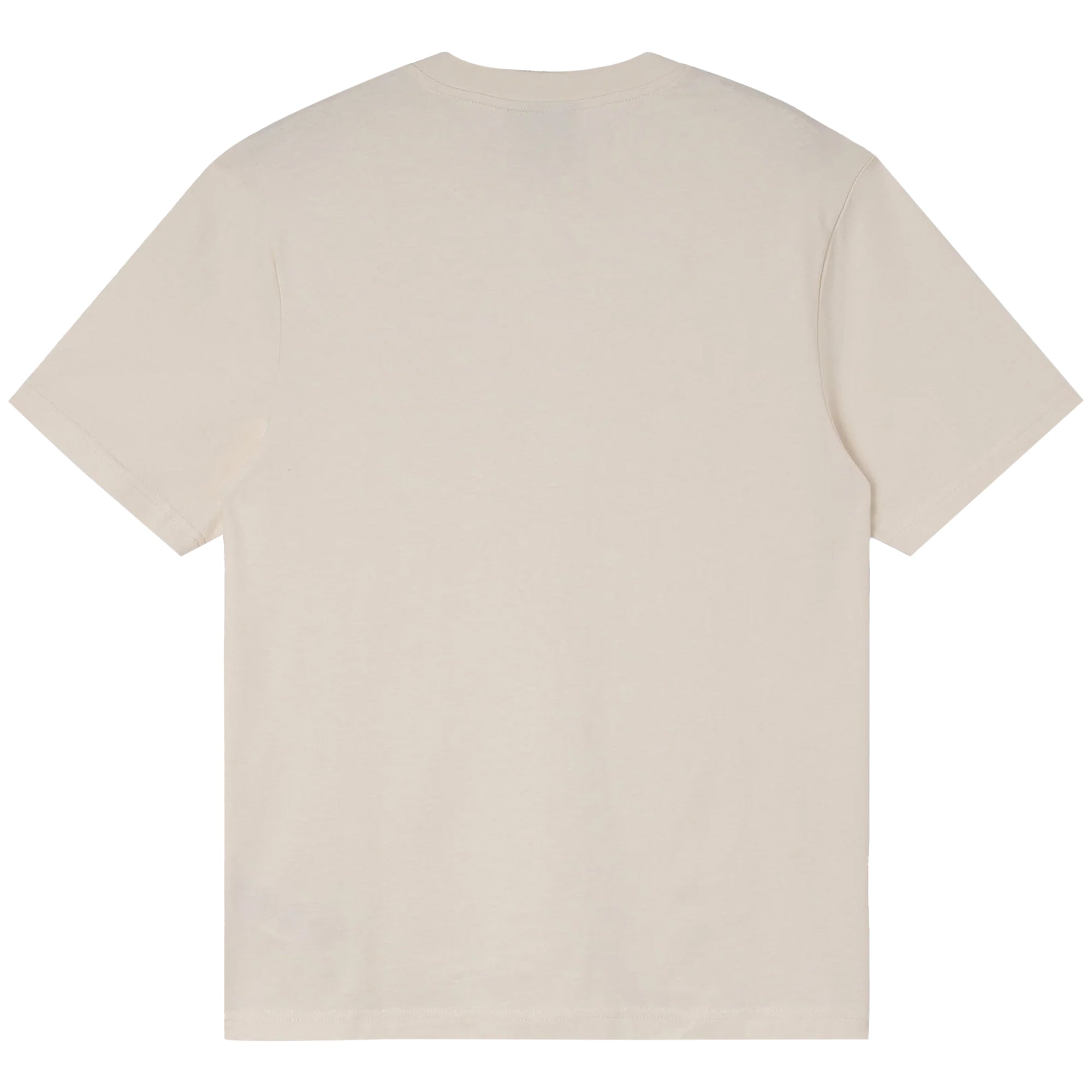 Rear view of Stan Ray Patch Pocket T-Shirt for Men in White