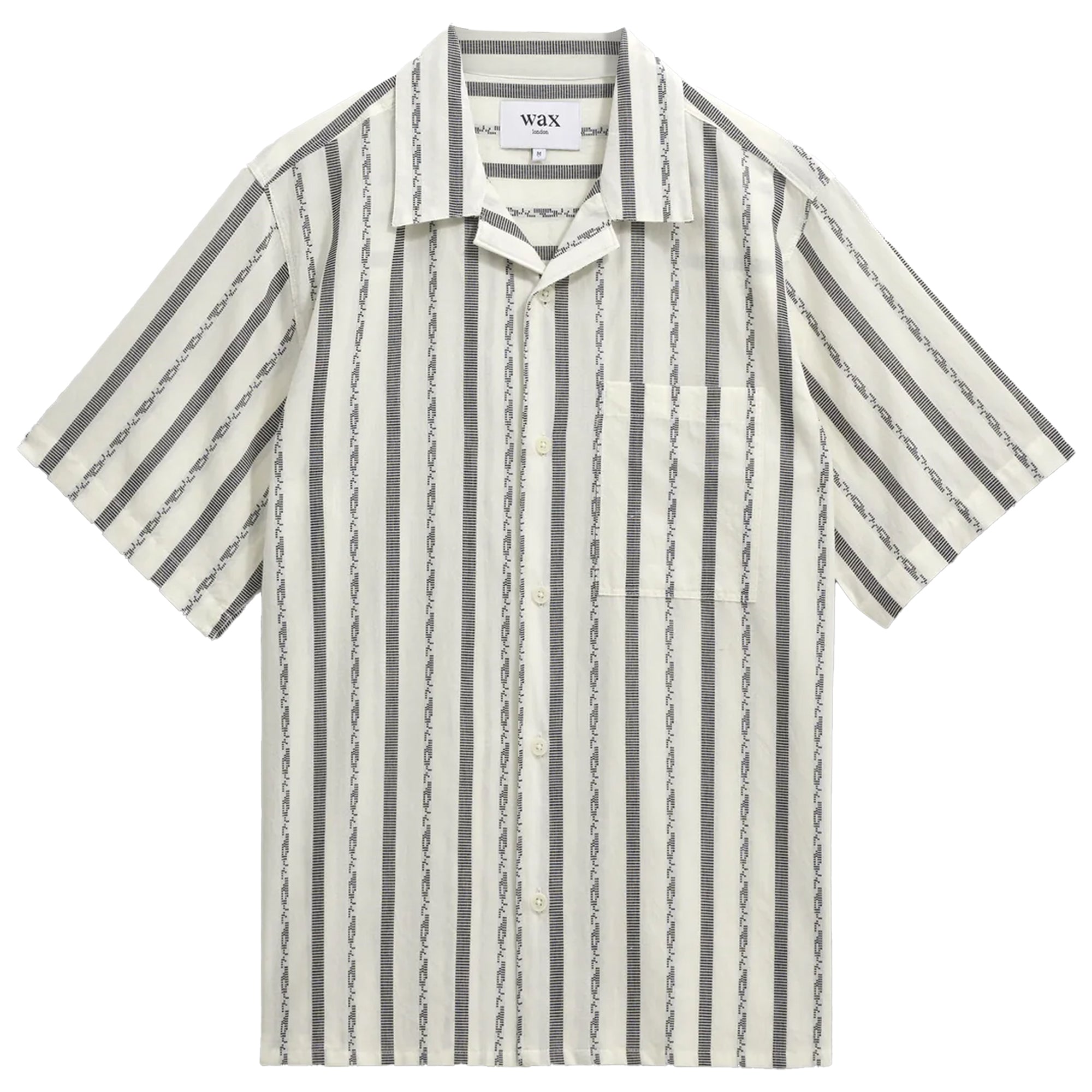 Wax London Didcot Fleck Stripe Shirt