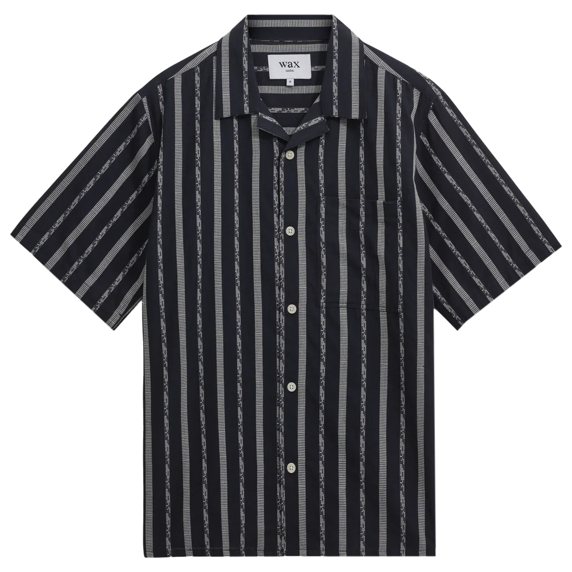 Wax London Didcot Fleck Stripe Shirt