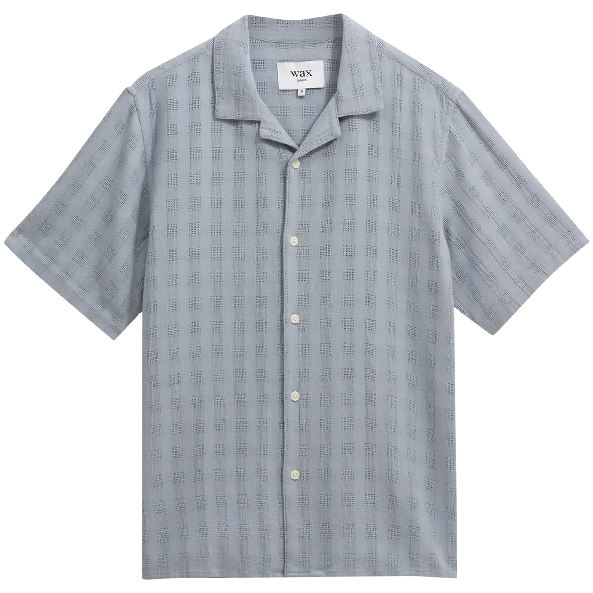 Wax London Didcot Open Weave Shirt