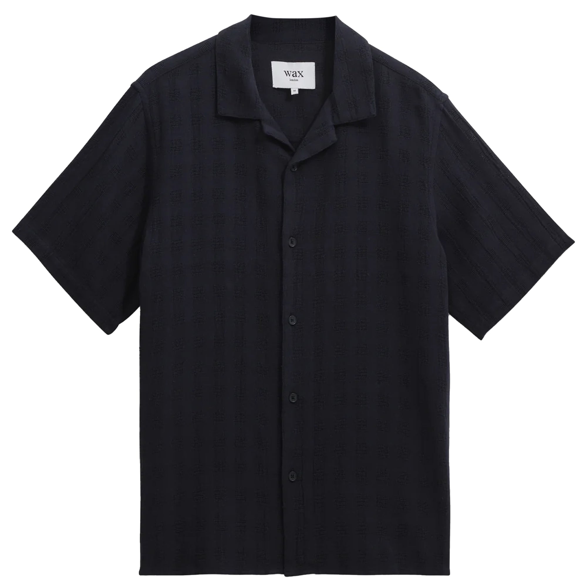 Wax London Didcot Open Weave Shirt