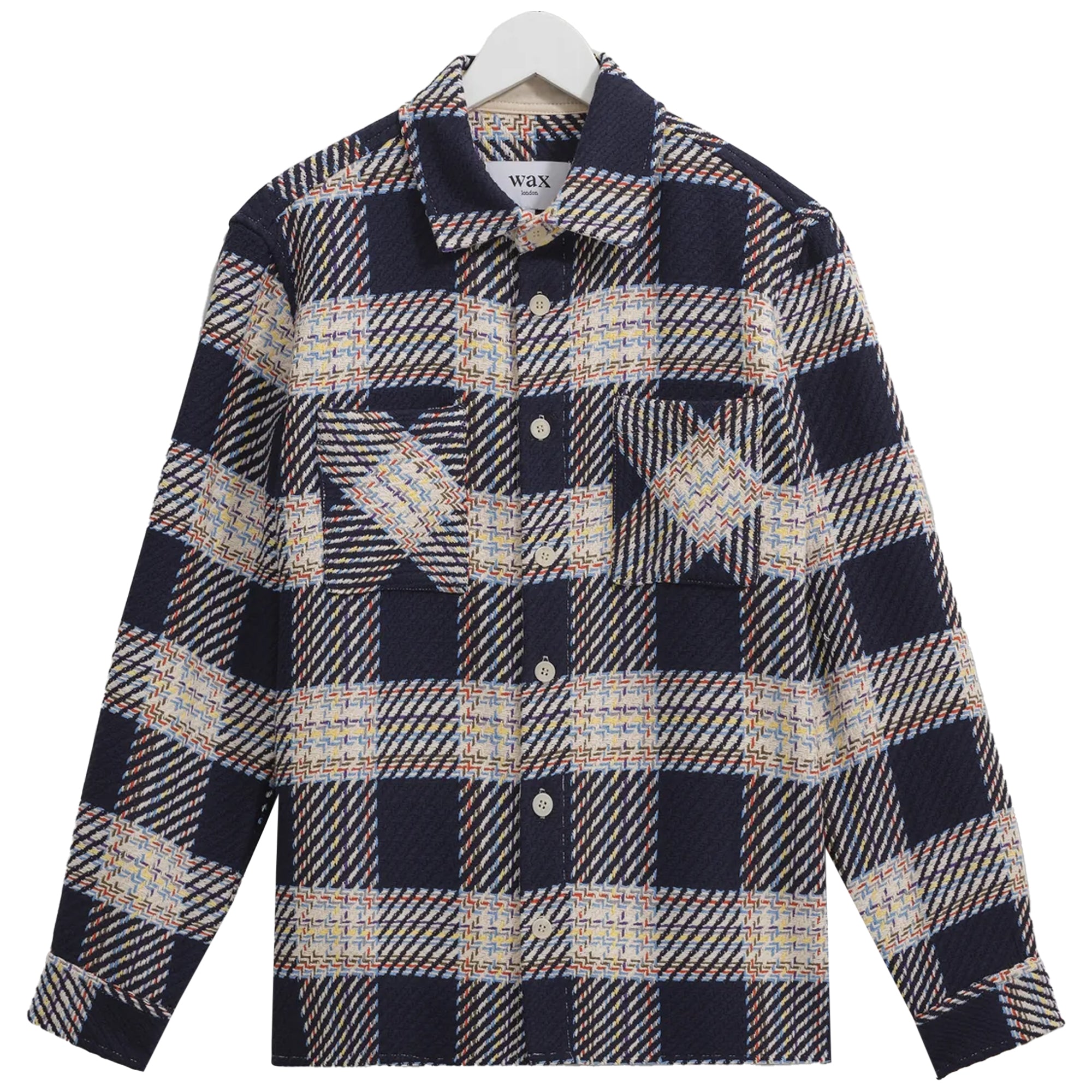 Wax London Whiting Hutton Check Overshirt