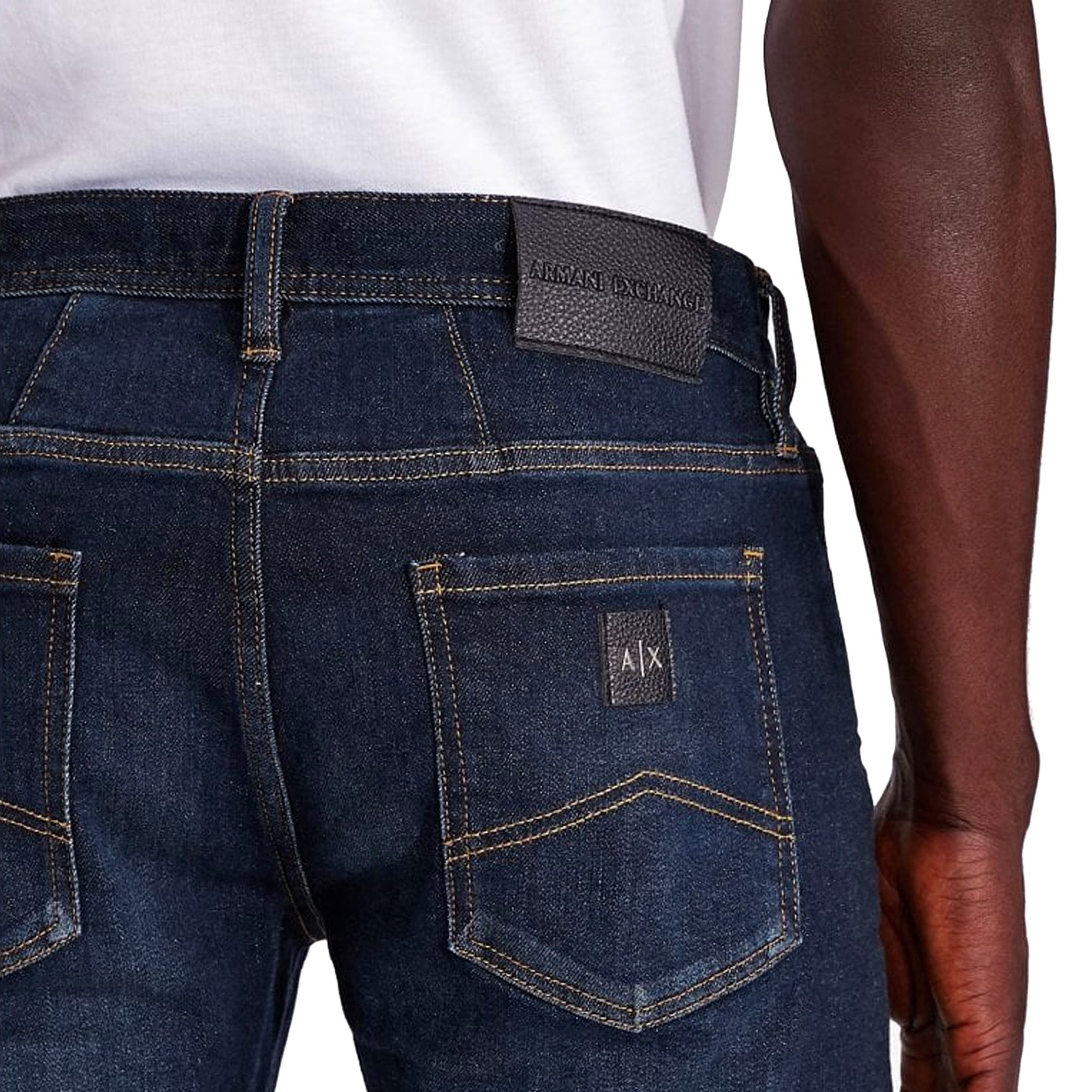 Armani store jeans indigo