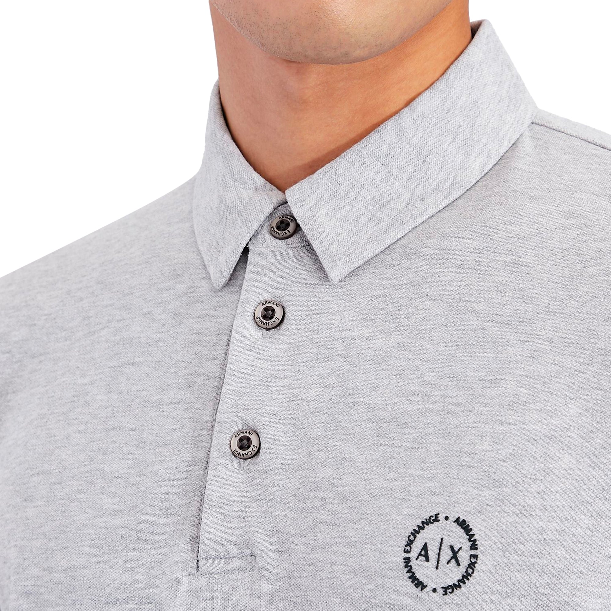 Armani exchange long sleeve on sale polo