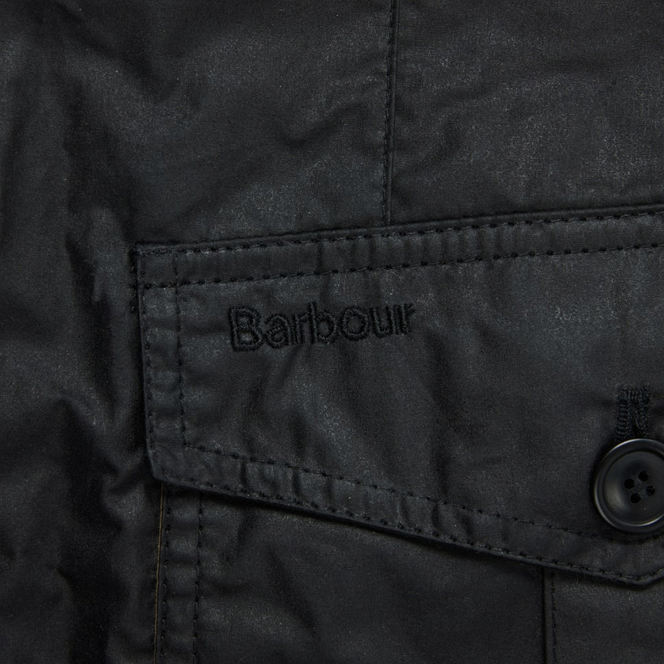 Barbour Lightweight Sander Wax Jacket - Black