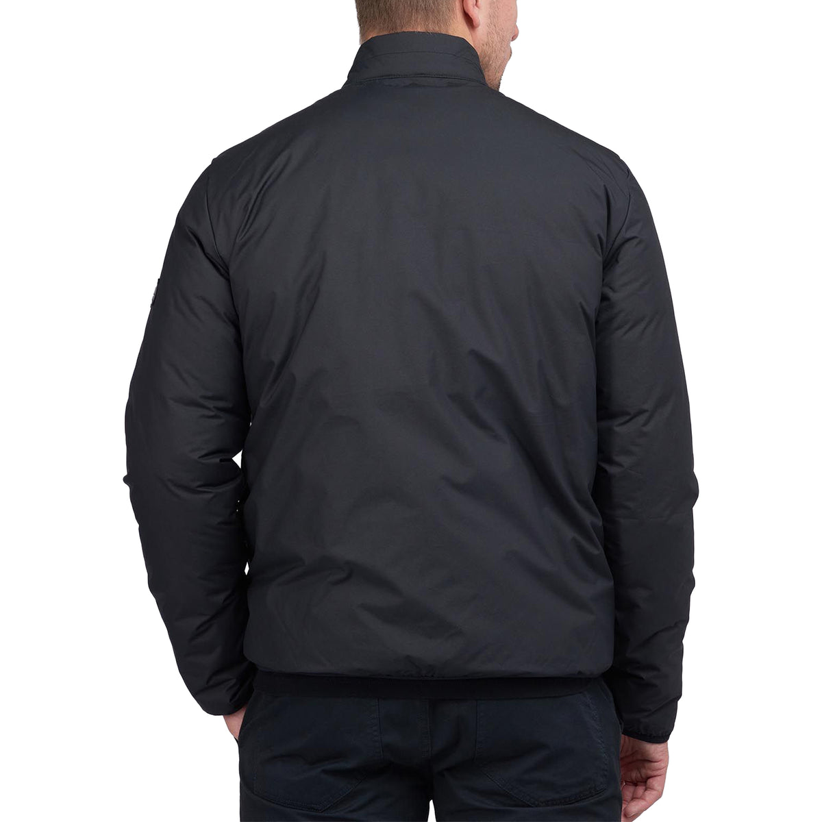 Barbour International Transmission Throttle Baffle Quilt Jacket - Blac