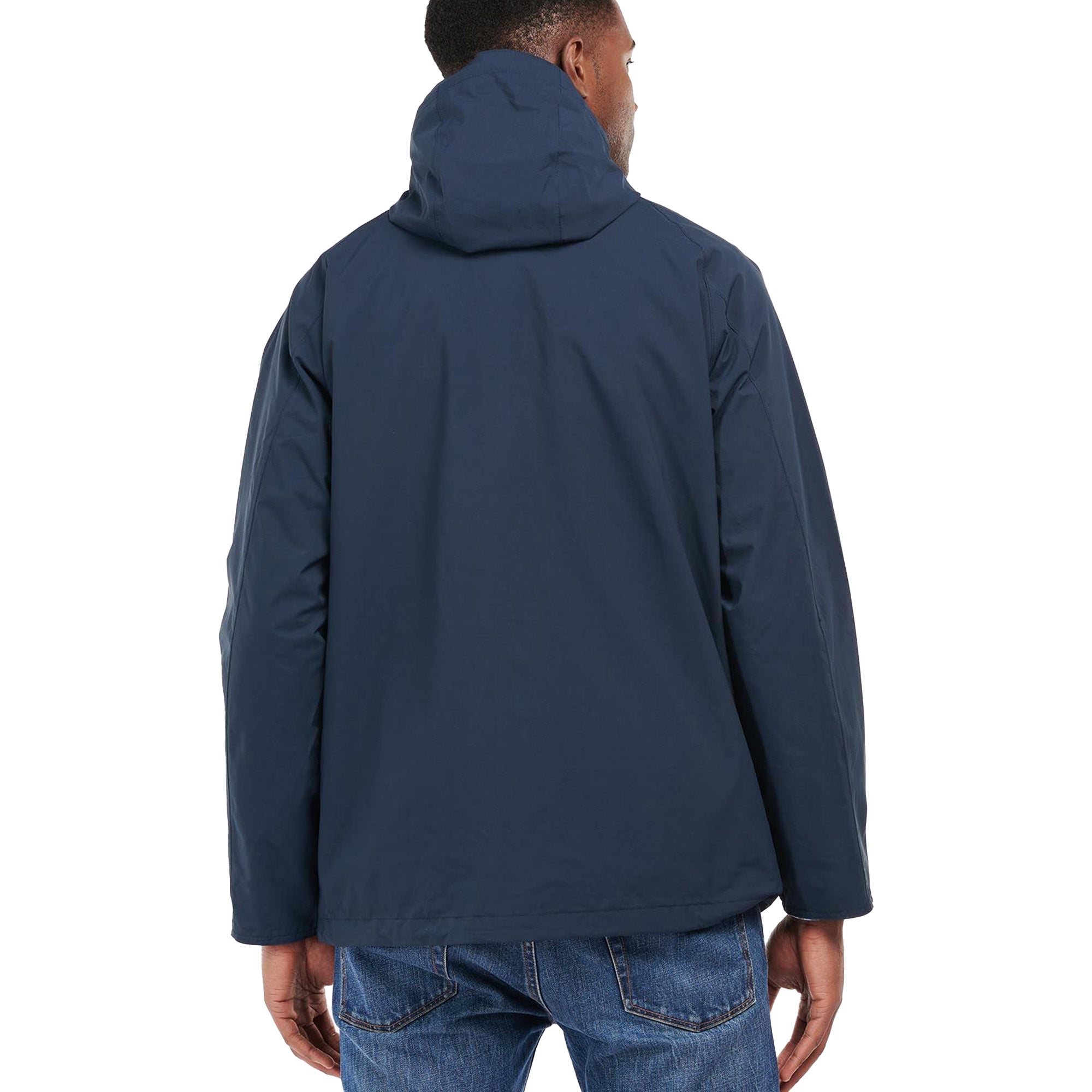 Barbour Waterproof Hooded Bedale - Navy