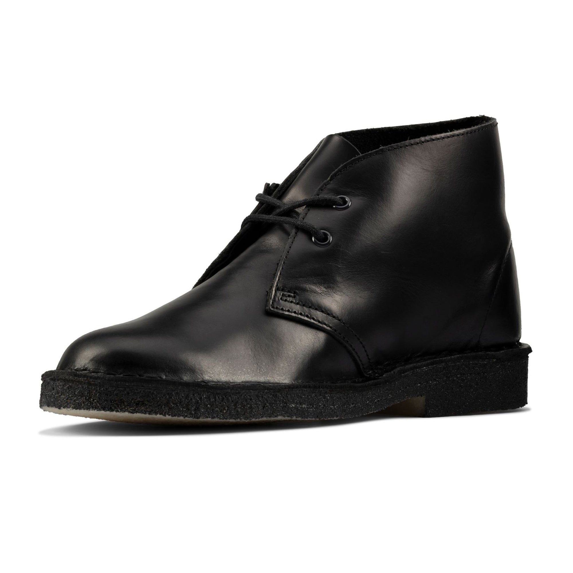 Polished black boots best sale