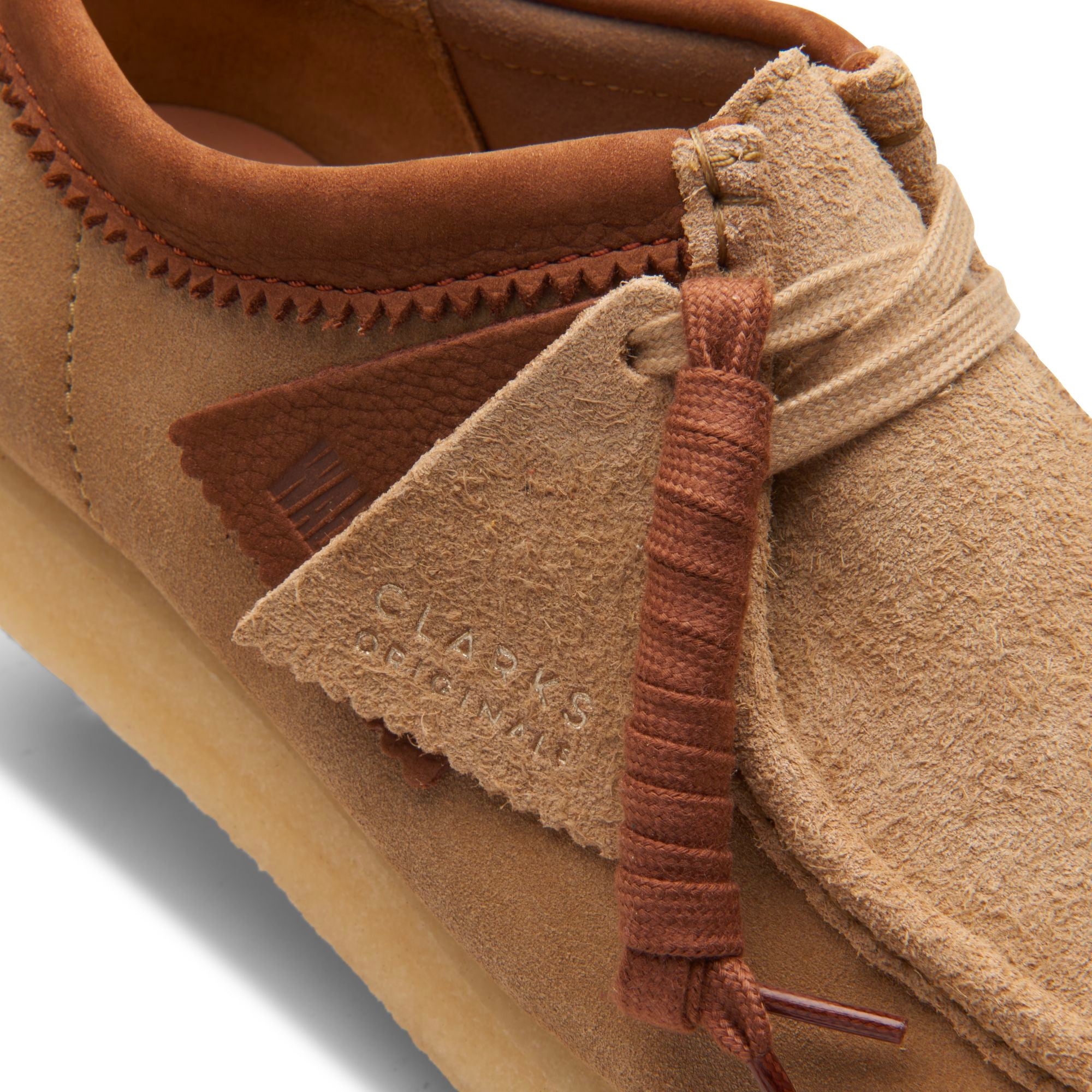 Clarks hot sale wallabee sandstone