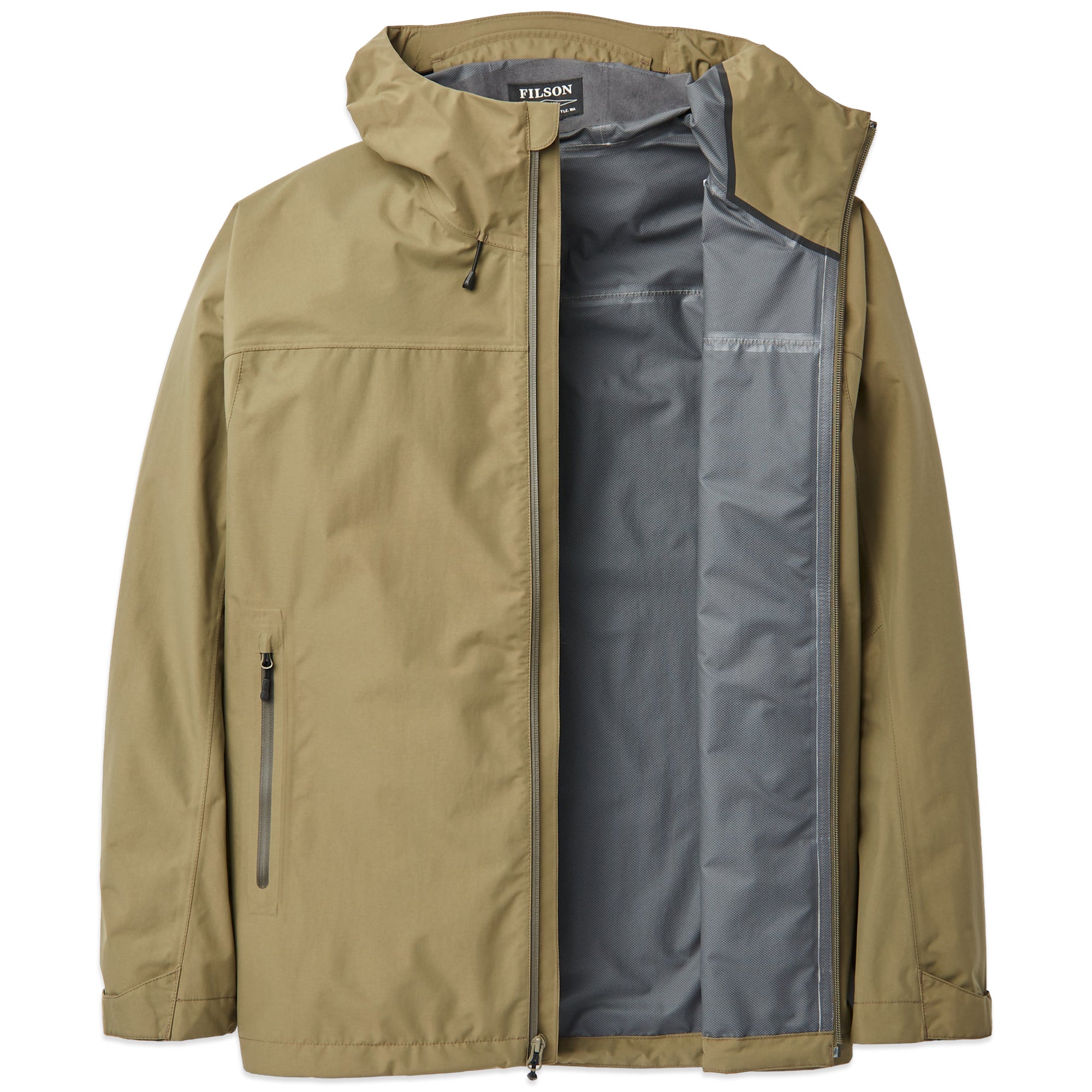 Filson shop rain jacket