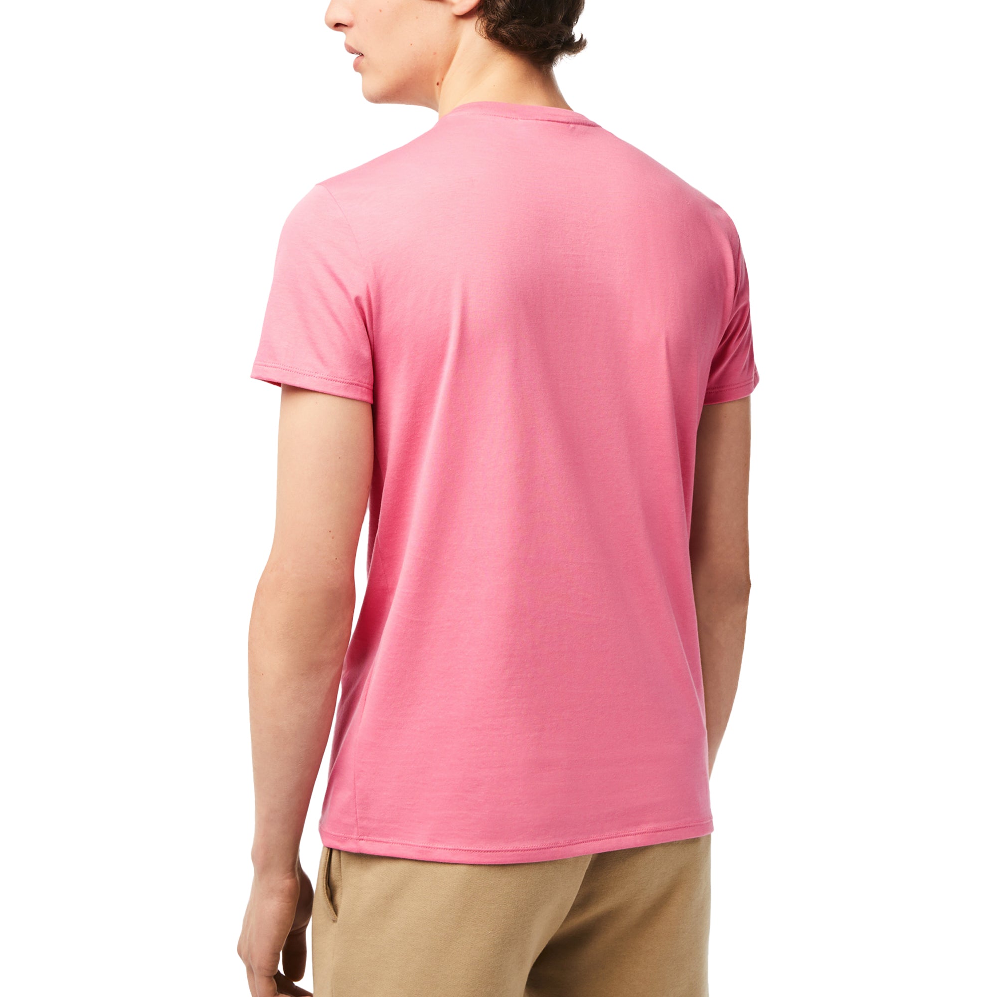 Cotton Reseda Lacoste - Pima T-Shirt TH6709 Pink