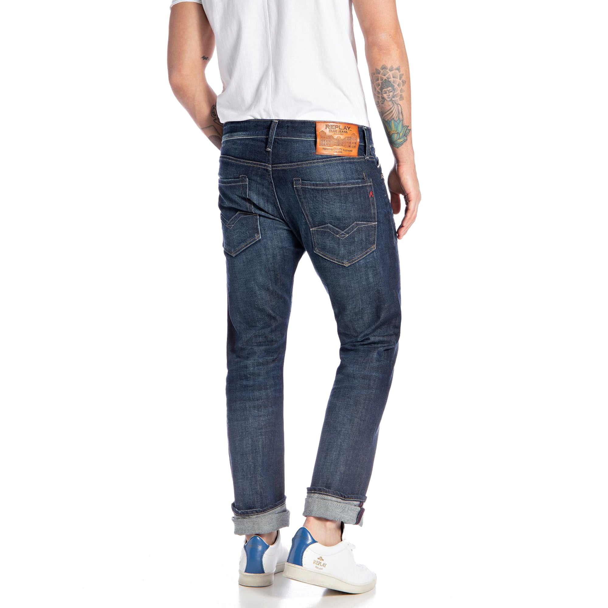 Replay blue best sale jeans waitom