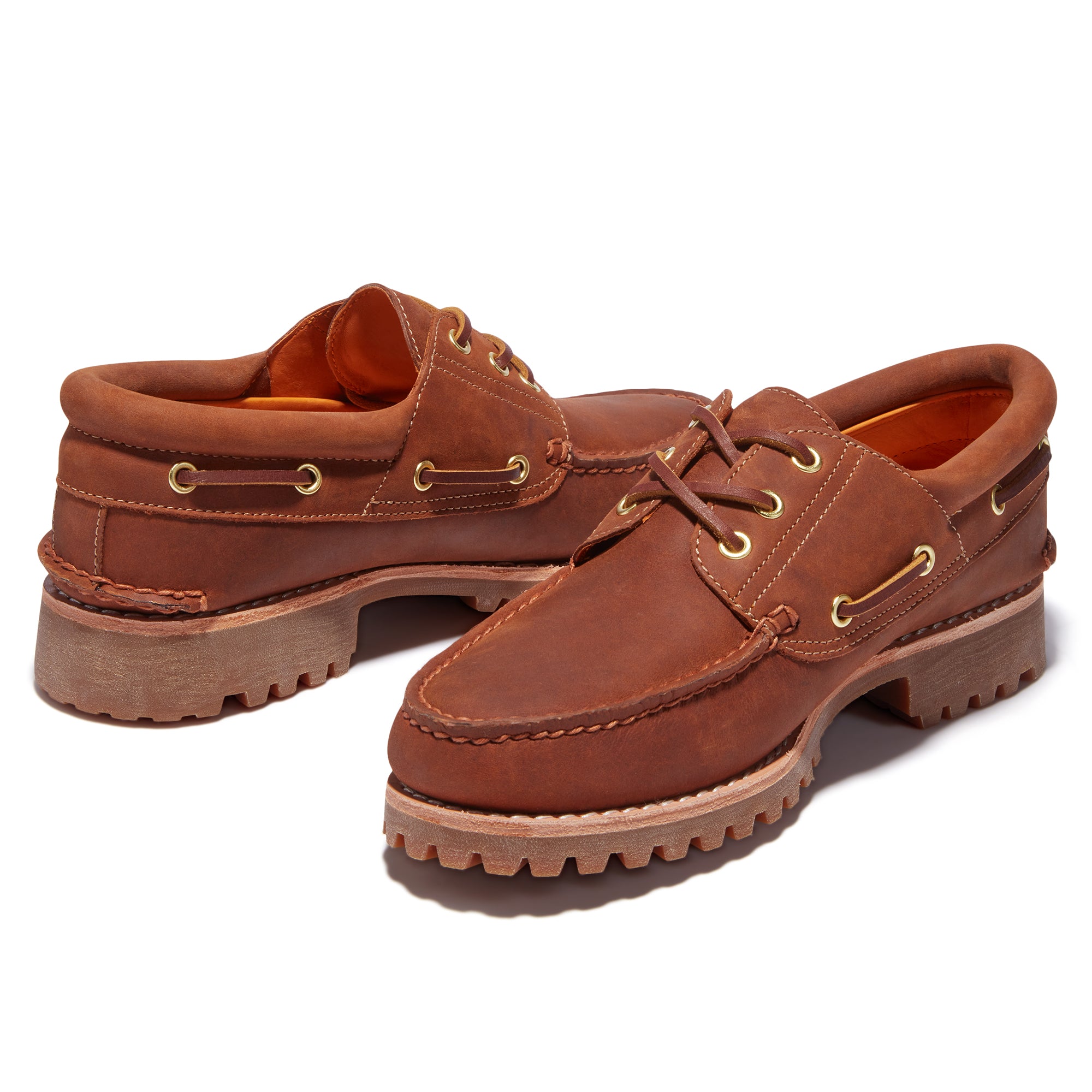 Timberland Authentics 3 Eye Classic Lug - Rust Full Grain