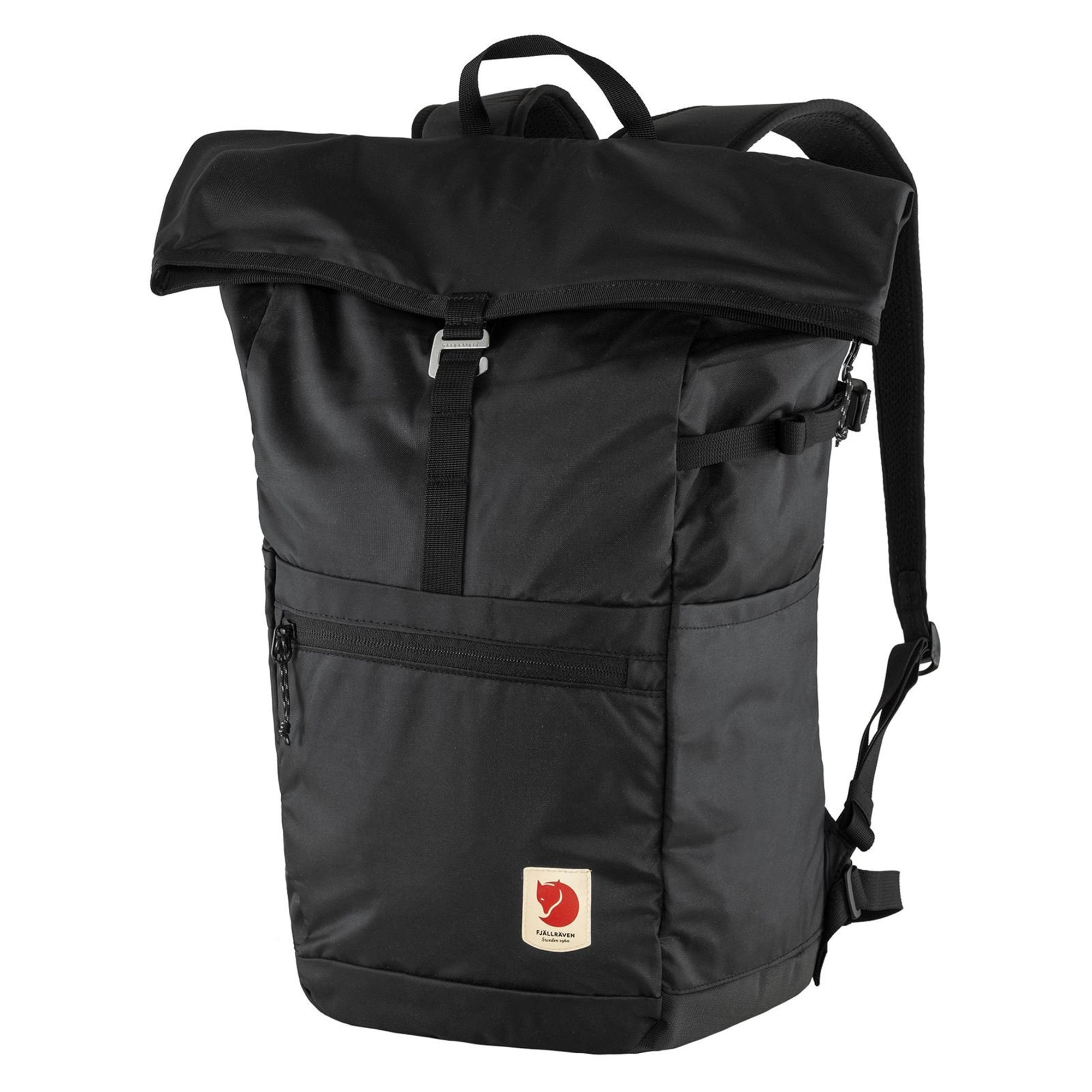 Front view of Fjallraven High Coast Foldsack 24 for Men in Black