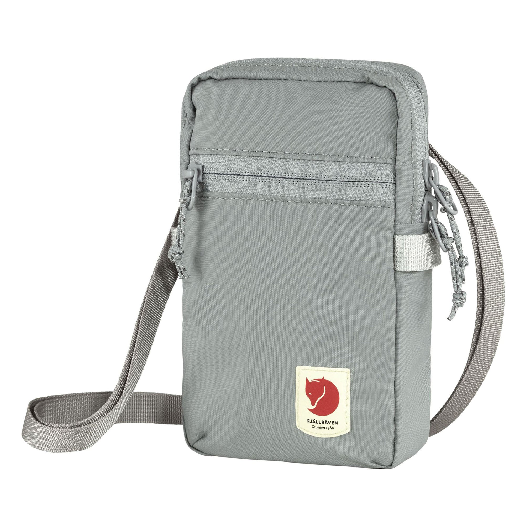 Front view of Fjallraven High Coast Pocket Bag for Men in Patina Shark Grey